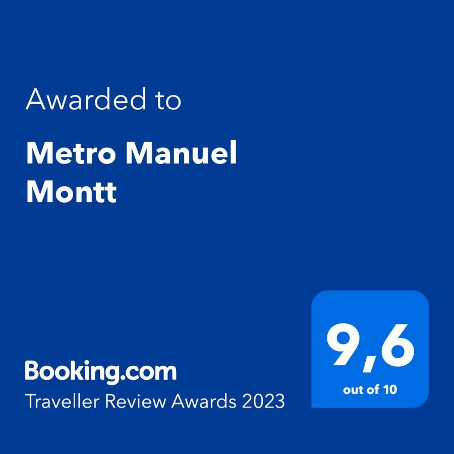 Metro Manuel Montt Appartement Santiago Buitenkant foto